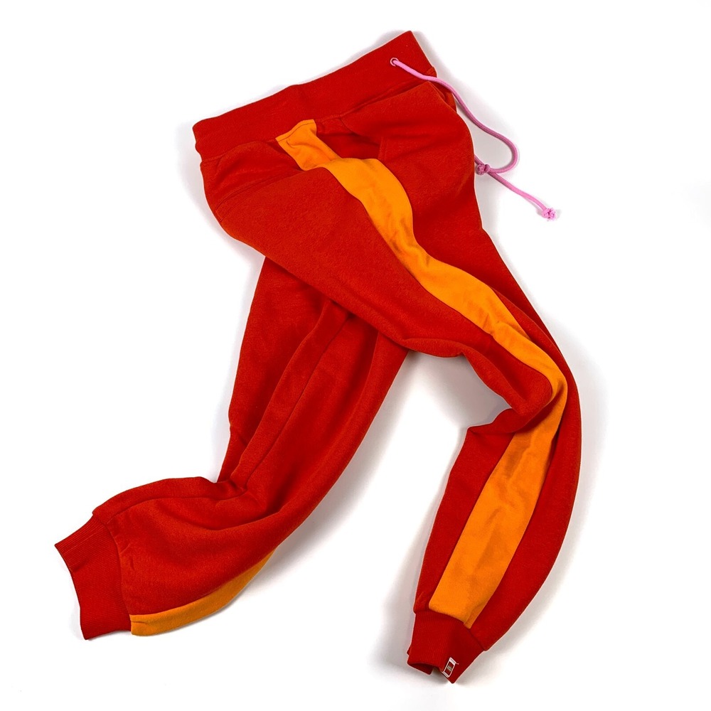 Lego x Target Women's Joggers Red Orange Color Block‎ Sz XS